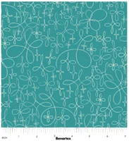 Doodle Star - Turquoise - Winter Haven - Benartex