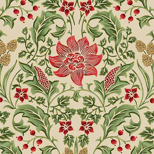 All About Seasons (Winter) - Season Tapestry - White/Multi - Benartex