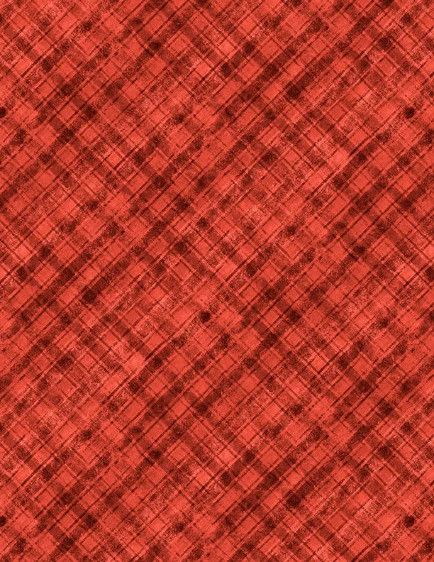 Plaid - Red - Sunshine Whispers - Wilmington Prints