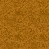 Scrolls and Webs - Dark Pumpkin - Dark Academia - White Owl Textiles