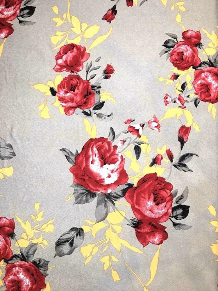 Print Spandex - Taupe