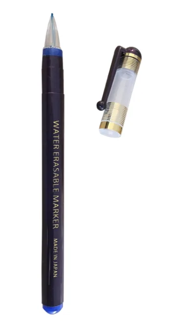Water Erasable Extra Fine Point Blue Pen