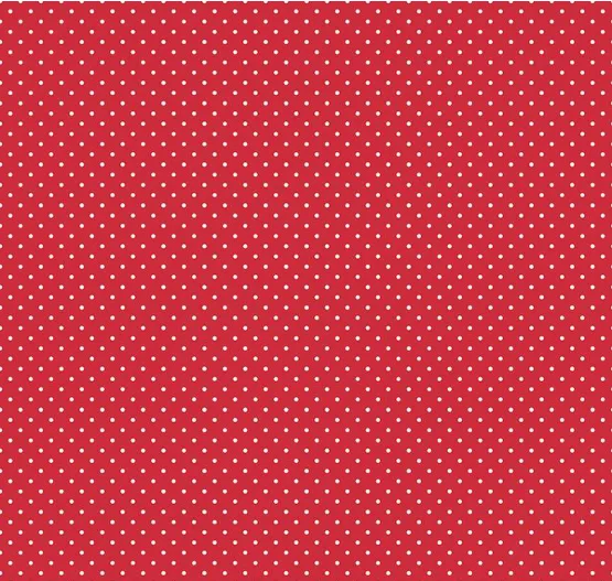 Swiss Dot Red