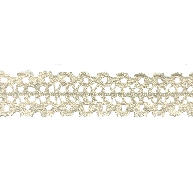 Cotton Lace Trim - 1 3/8"