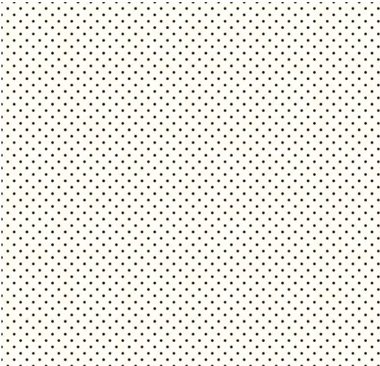 Le Creme Swiss Dot Black