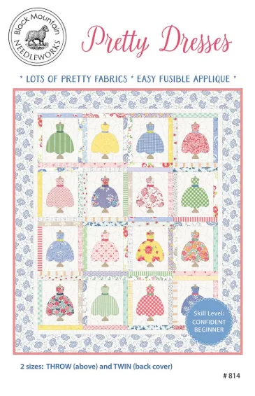 Black Mountain Needleworks Pretty Dresses Quilt Pattern