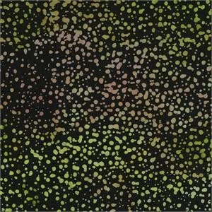 Sew Playful - Speckled - Black/Green Multi - Batik