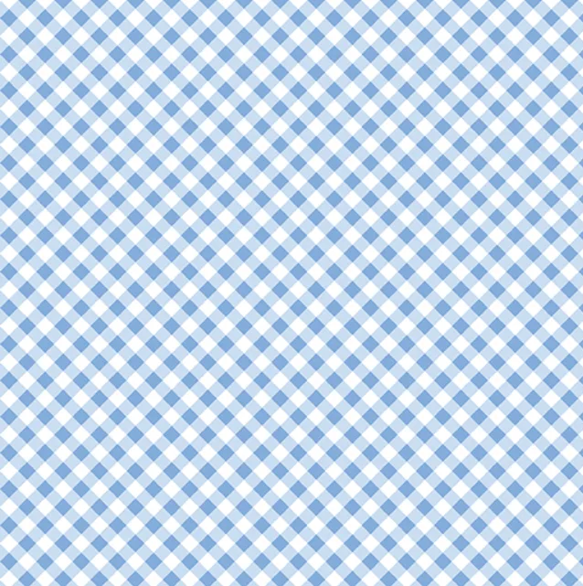 Sweet Gingham Basic - Sky