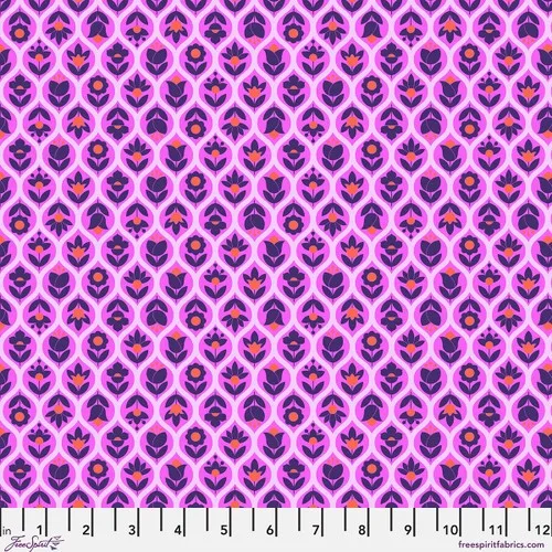 Beg Your Garden, Cotton Lawn - Sugarplum - Legendary by Tula Pink