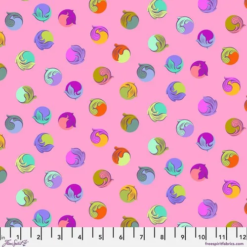Gumdrop, Cotton Lawn - Wild Orchid - Legendary by Tula Pink