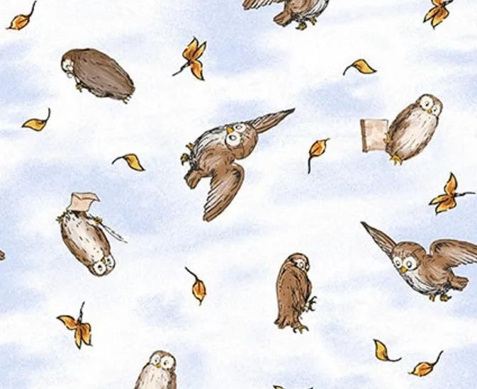 Classic Winnie - Owls - Lt Blue