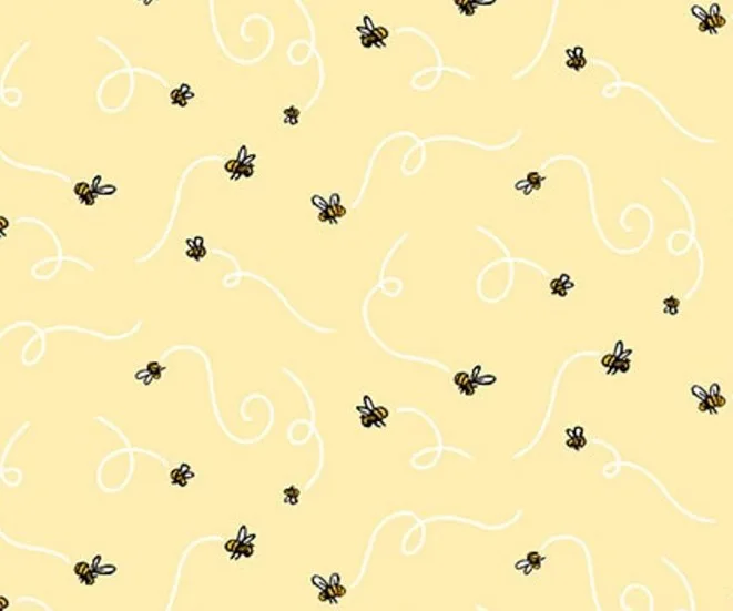 Classic Winnie - Bees - Yellow