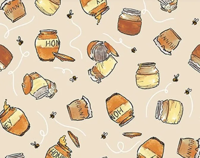 Classic Winnie - Honey Pots - Taupe