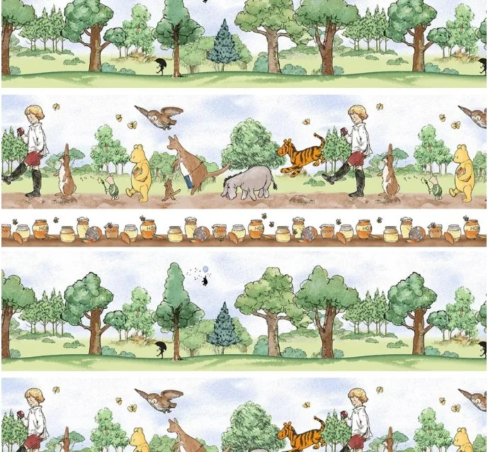 Classic Winnie - Stripe - Brown/Green
