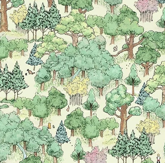 Classic Winnie - Forest - Green