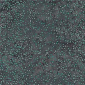 Butterfly Dreams - Spatter - Black/Teal - Batik