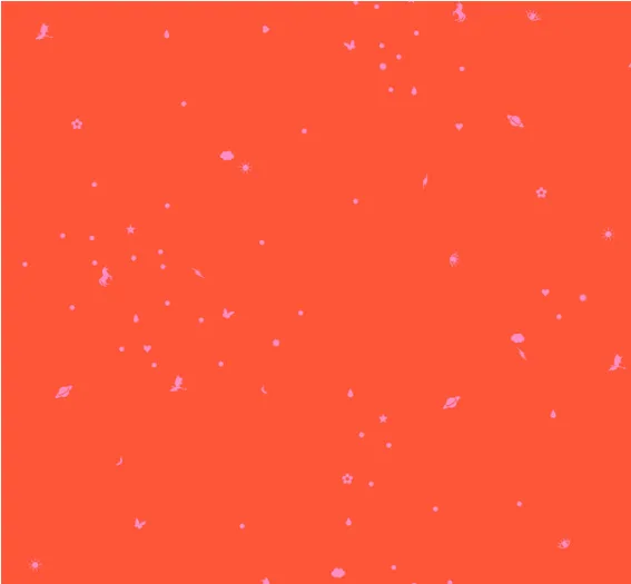 Charmed - Vermillion - Legendary - Tula Pink Copy